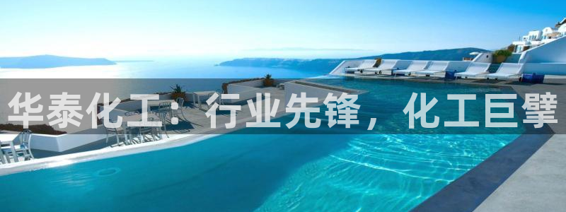 球盟会黑台：华泰化工：行业先锋，化工巨擘