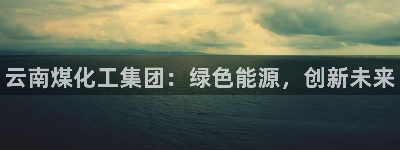球盟会和中欧合作吗：云南煤化工集团：绿色能源，创新未来