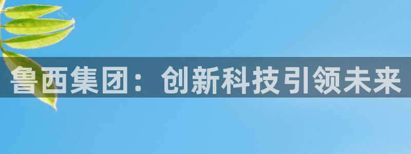 球盟会APP最新地址：鲁西集团：创新科技引领未来