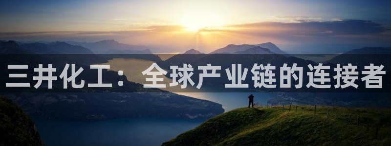球盟会论坛：三井化工：全球产业链的连接者