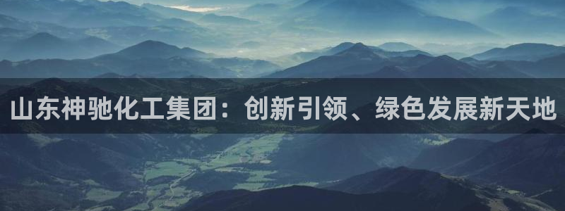 球盟会黑款吗是真的吗：山东神驰化工集团：创新引领、绿色发展新