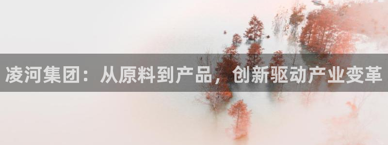 球盟会网址多少：凌河集团：从原料到产品，创新驱动产业变革